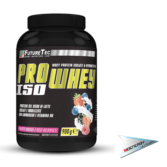 FutureTec-PRO WHEY ISO  900 gr Frutti di Bosco  